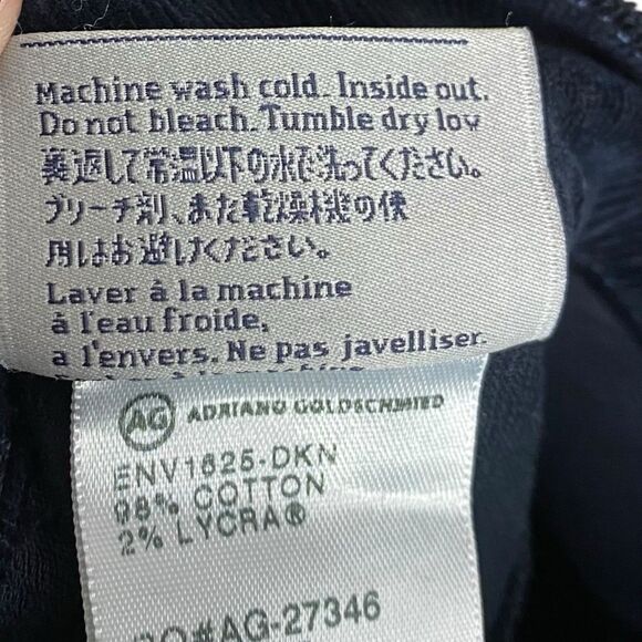 Alexa Chung x AG Jeans Corduroy Pants Womens 27 Bootcut Navy Blue High Rise NEW - Picture 12 of 13